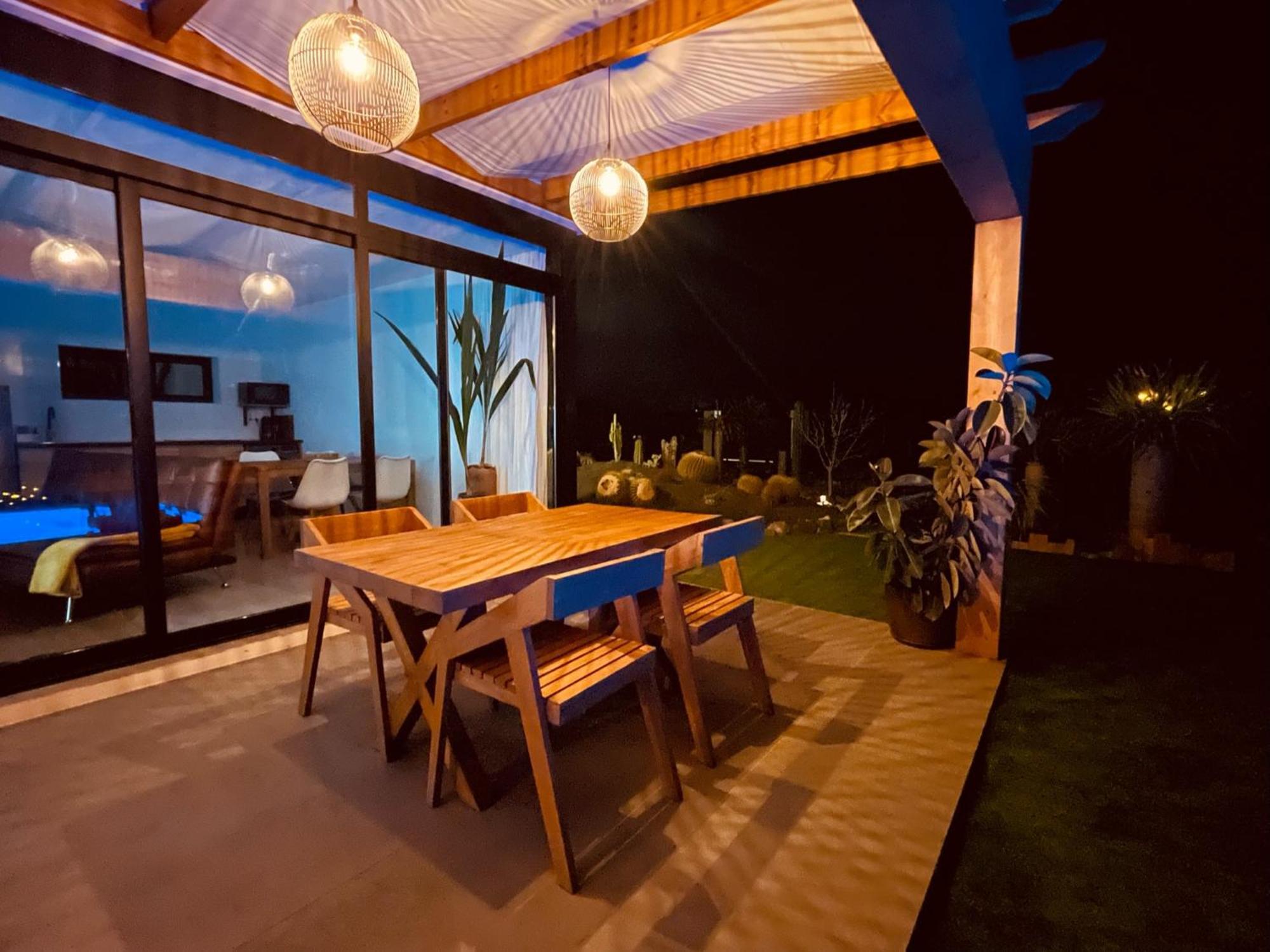 Bungalow + Piscina Independiente Ла Олива Екстериор снимка